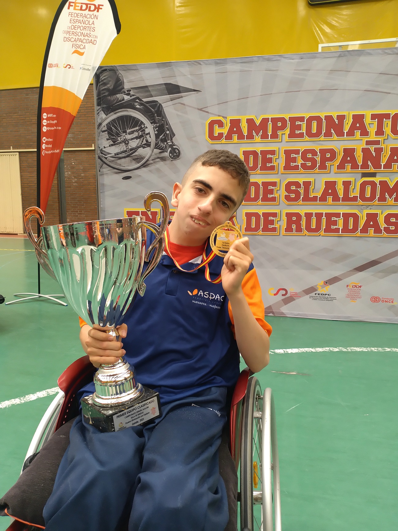 Resultados Campeonato de España de Slalom en Silla de Ruedas 2023